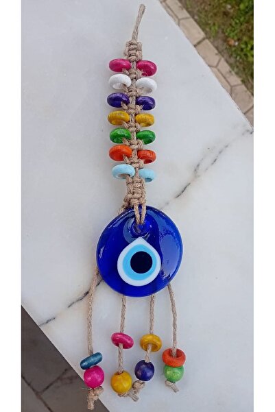 ella'nın çarşısı 1 bucată 5 cm șnur decorat cu lemn și mărgele de sticlă.