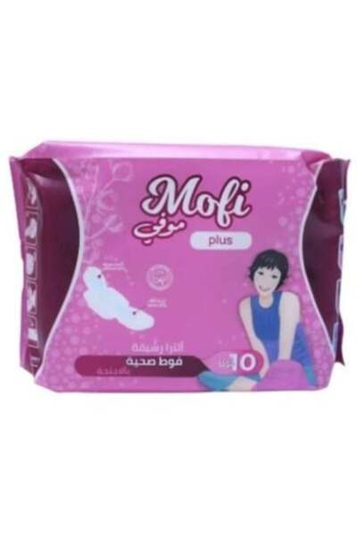 Mofy فوط صحية بلس الترا سليم بأجنحة - 10 قطع