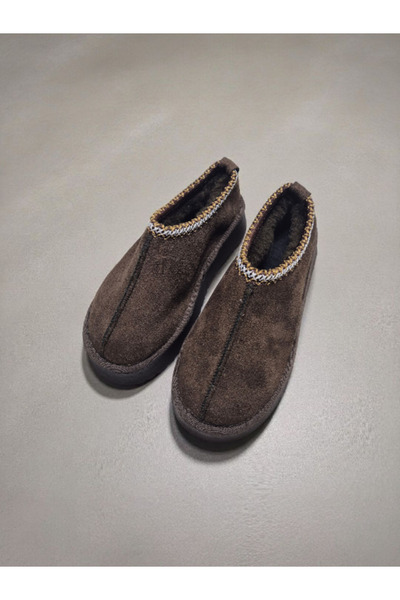 Moda fiesta Furry Women's Shoes – Suede, Warm, Comfortable Thick Sole