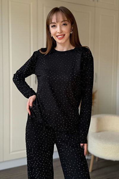 Dilay Gökoğlu Butik Stone Modal Sweatshirt Set