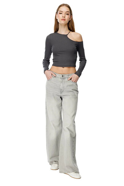 Alexa Dash Langarmbluse mit offenen Schultern