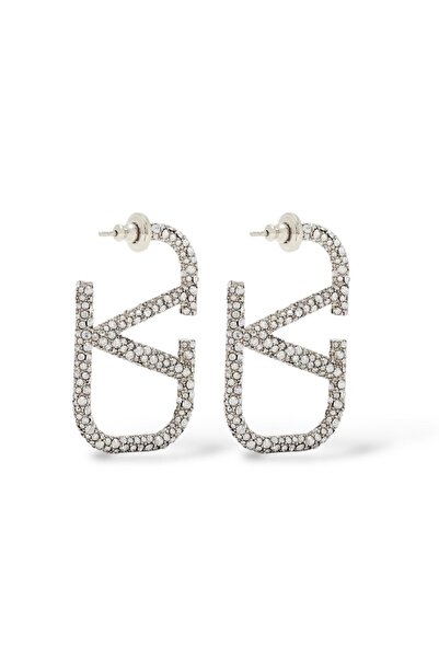 neslyaccessories Vl brand series vip silver earrings with stones