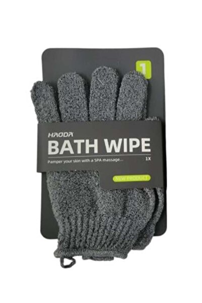 HAODA قفاز استحمام - رمادي