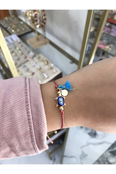 the ASEL İNCİ Tasarım Kaplumbağ detaylı Marteniçka Bileklik