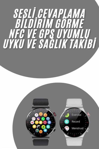 Genel Markalar MTXDPN Akıllı Saat Uyku ve Sağlık Takibi NFC Uyumlu Bluetoooth...