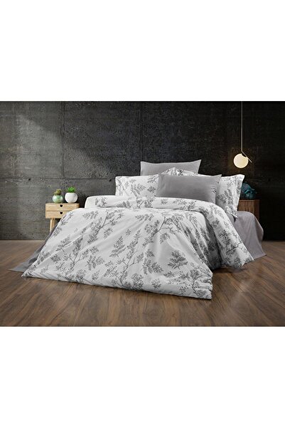 UYGURİYE طقم غطاء لحاف مزدوج، غطاء لحاف 70% قطن بنمط زهور + ملاءة سرير مرنة +...