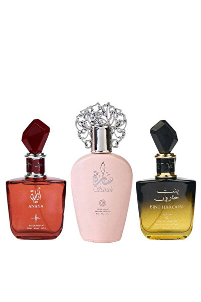 ayelete Set de 3 parfumuri orientale pentru femei - Anaya, Sarah, Bint Haroon