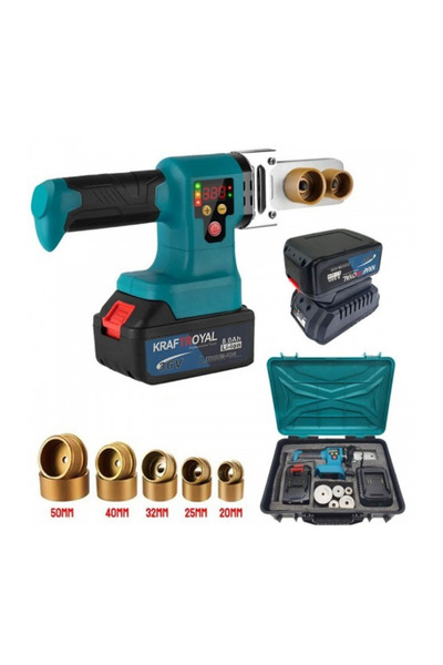 German Meister PPR Welding Machine KrafT Royal, 36V 8Ah, 2500W, with Battery