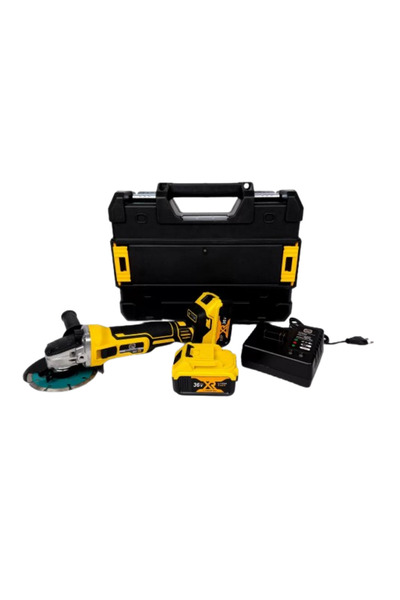 German Meister Flex 36V, 5Ah, with 2 Batteries, Ø125 mm, 8500 rpm