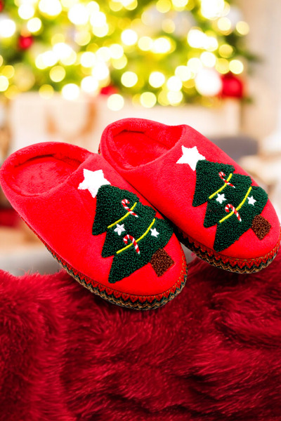 HFKY New Year's Slippers. House Slippers.