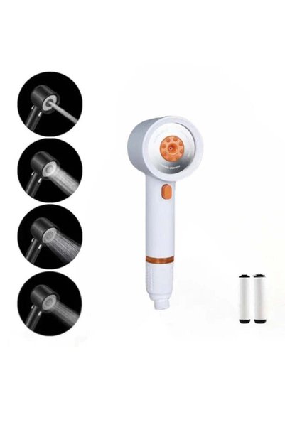 Generic OUYoo High Pressure Handheld Shower Head with Cotton Filter, 4 Modes ...