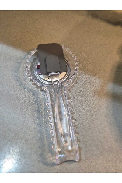 Baroness Plastic Spoon Coaster with Bead Detail Brns.10037