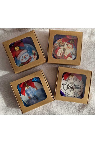 Handmade SET 4 pcs handmade globes 8 cm