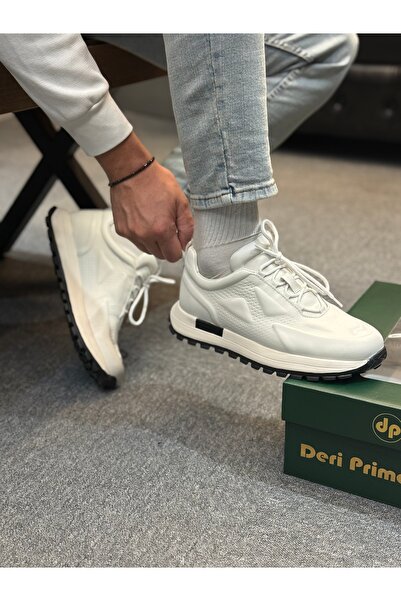 Avni Ceylan Krafto Model Leather Sneaker Shoes