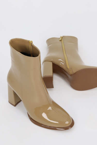 Mamito Ayakkabı Rsd 1505 Zippered High Heel Boots