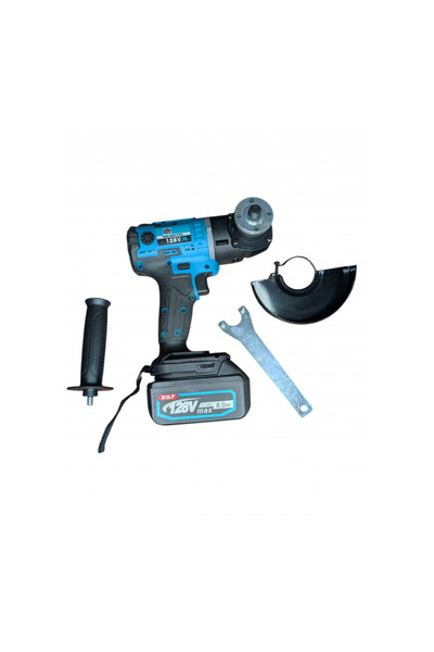 German Meister German Meister 4-in-1 Kit, 128V 8Ah, Interchangeable Heads
