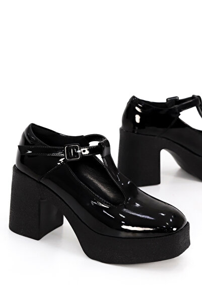 Mamito Ayakkabı SM 3261 Лофери на товстому каблуці