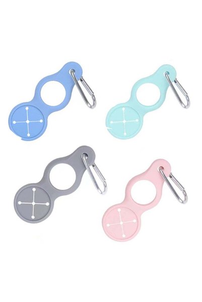 Generic Water Bottle Clip Silicone Water Bottle Carrier with Carabiner Towel ...