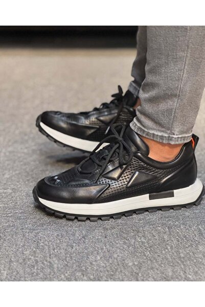 Avni Ceylan Krafto Model Leather Sneaker Shoes