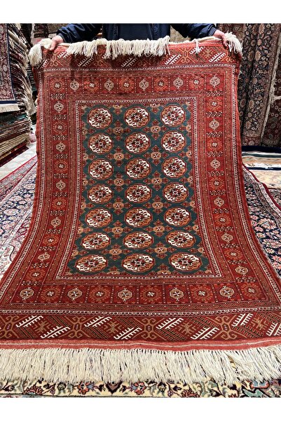 RD RAMAZAN DAĞ EL HALI SANATI El Dokuma İran Buhara Halısı Birinci Sınıf Kali...