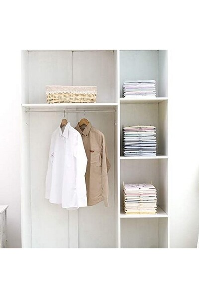 OEM Organizator pentru haine, alb, 32X26 cm