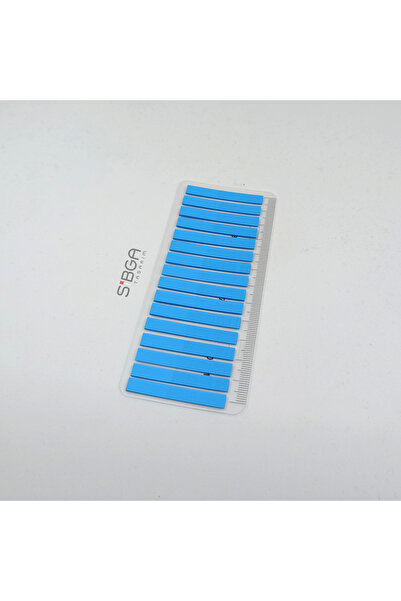 sibga tasarım Blue Color Thin Strip 320 Sheets Transparent Color Postit Post-It Post It. Bookmark Bookmark Postit