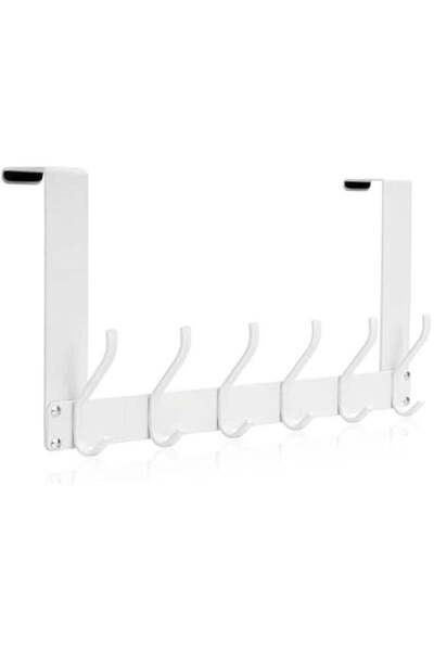 Generic Foldable Over The Door Hook, No Assembly Required Door Hanger Hook, S...