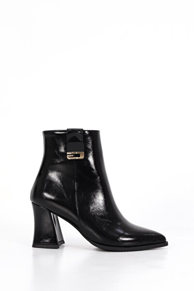 Mamito Ayakkabı ED 205 Cizme cu toc înalt cu detaliu cu cataramă laterală