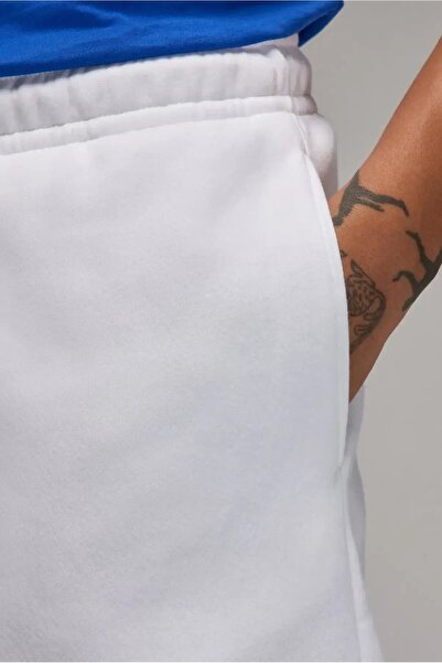 Nike Jordan Brooklyn Fleece Short White Cotton Men's Shorts