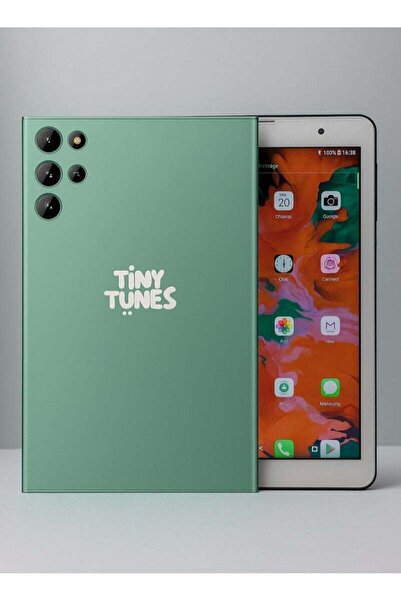 Tiny Tunes TS801 Smart Tablet 8" Display 8GB RAM 512GB ROM with Keyboard, Earbuds & Pen