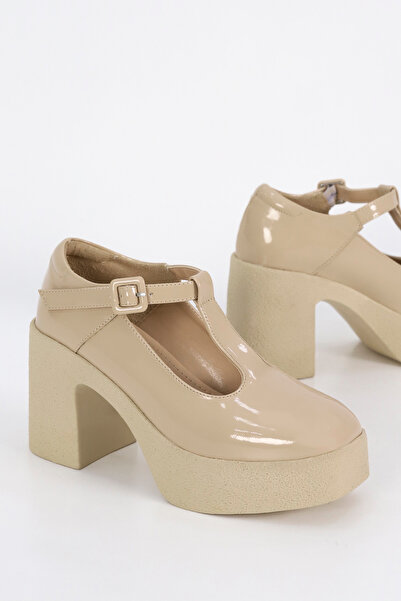 Mamito Ayakkabı SM 3261 Лофери на товстому каблуці