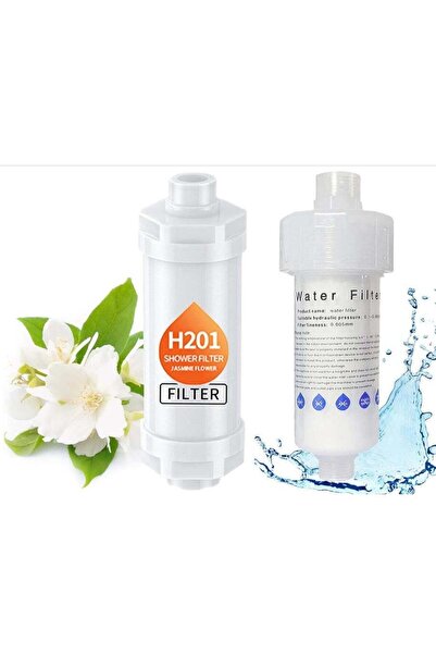 Generic فلتر الاستحمام بالفيتامينات - مضاد لتساقط الشعر - يمنع جفاف الجلد - إزالة الكلور - إزالة الصدأ - إعادة