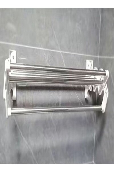 Generic Foldable Durable Modern Design Bathroom Hardware Towel Rack Rod Hange...