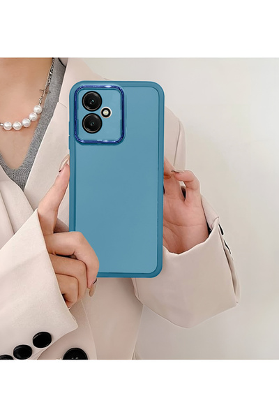 Wtech vivo V60 Lite 5G 2025 Soft Transparent Camera Protection Silicone Stylish Electroplated Case Cover