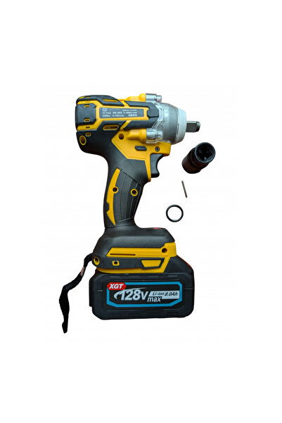 German Meister 4-in-1 Kit, 128V 8Ah with 2 Batteries