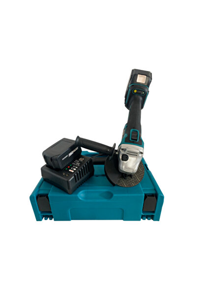 German Meister Flex 24V 5Ah, with 2 Batteries, Ø125 mm, 9000 rpm, M14x2