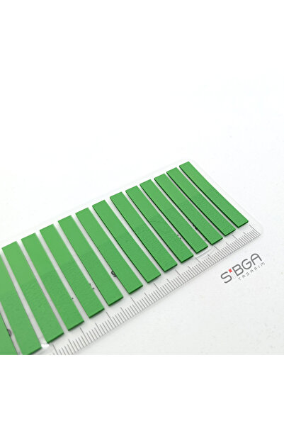 sibga tasarım Green Thin Strip 320 Sheets Transparent Color Postit Post-It Post It. Bookmark Bookmark Postit