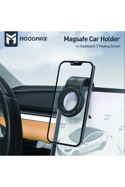 MOOGMAX MagSafe Car Phone Holder - Black