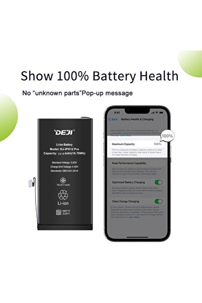 Deji Baterie Iphone 12 / 12 Pro Tehnologie BMS (3310 mAh) -