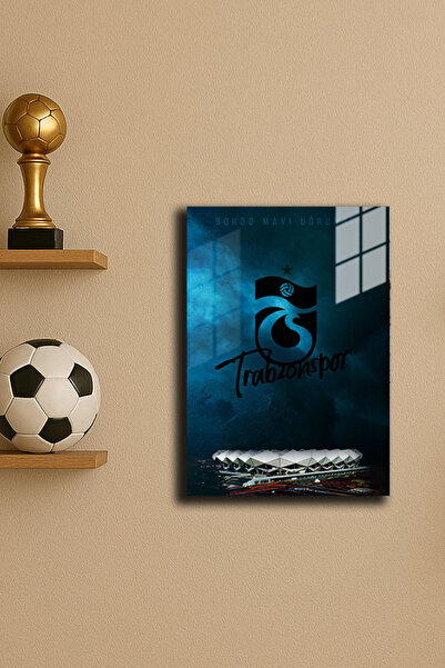 EABASKI "Trabzon Spor" Baskılı Metal Poster, Spor, Fanatik, Hediyelik Tablo 3...