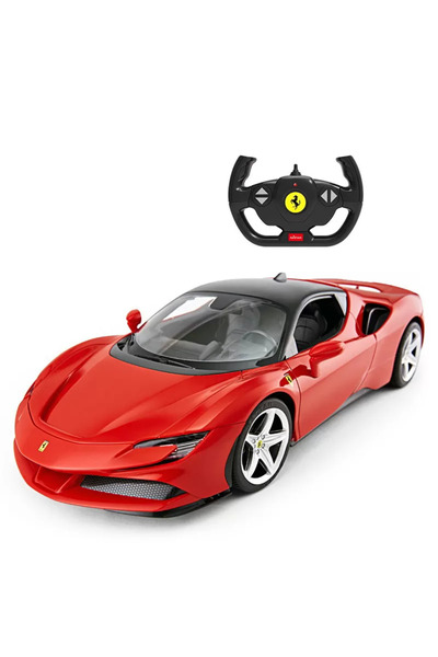 Rastar ΤΗΛΕΚΑΤΕΥΘΥΝΟΜΕΝΟ ΑΥΤΟΚΙΝΗΤΟ FERRARI SF90 STRADALE ΚΛΙΜΑΚΑ 1 ΕΩΣ 14