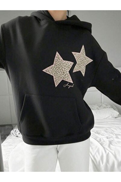 ibibik moda Unisex Printed Leopard Star Patterned Casual Comfortable Top Clot...