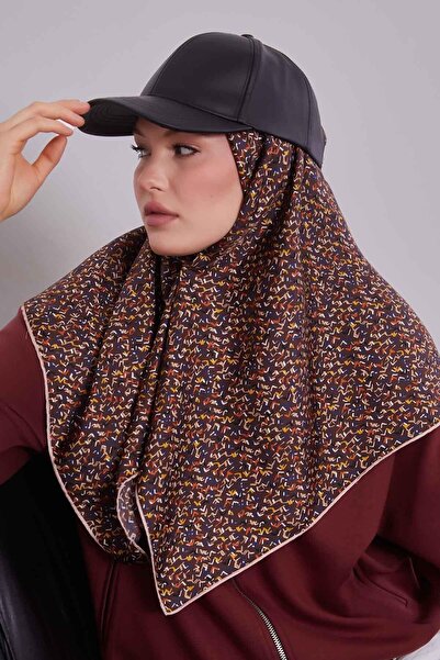 Levidor Brown Twill Silk Scarf 45