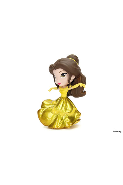 Jada Toys JADA Disney Princess Belle Figure with Golden Dress 10 cm