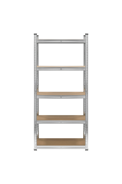 Rebel Metal shelf with 5 MDF shelves, durable, large dimensions.