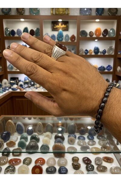 Generic distinctive hematite bracelet