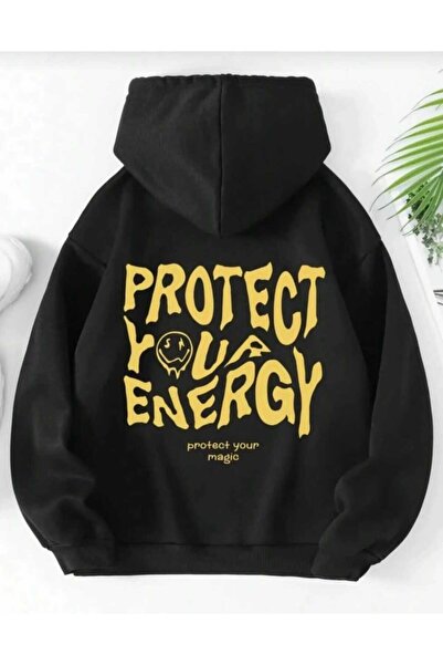 Hunors Sportswear & Company سترة مطبوع للجنسين موديل قطن بغطاء رأس