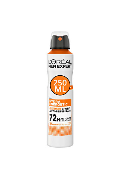 L'oreal L’Oréal Men Expert Hydra Energetic Deodorant Spray 250 ml – 72H Prote...