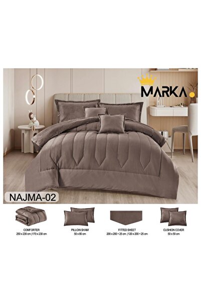 Moon Winter bedspread, single and a half size, 4 plain pieces