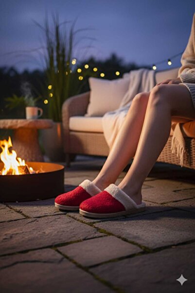 pearnight Flat Women's Winter Casual House Slippers